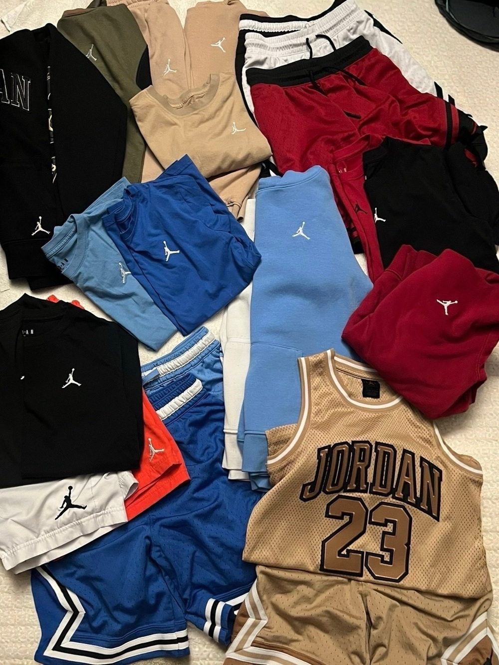 LARGE lot Jordan boys size large 23 items